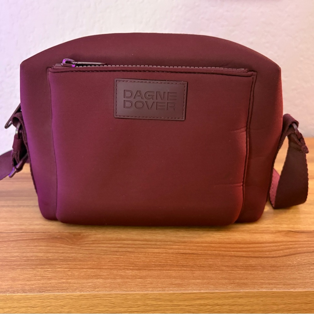 Dagne Dover Micah Crossbody Bag in Currant